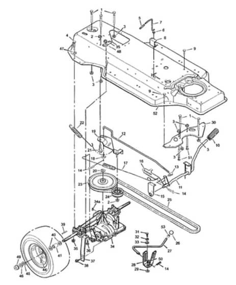 Hayter Heritage DC12-30 - 143S (143S001001 - 143S099999) - Motion Drive