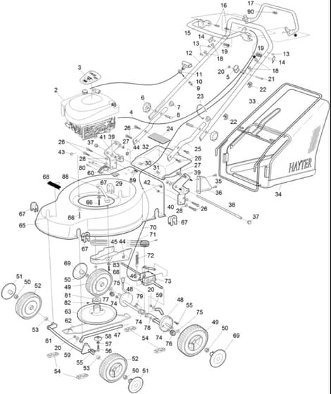 Hayter Motif 53 AD - 435H (435H315000001 - 435H315000399) - Mainframe