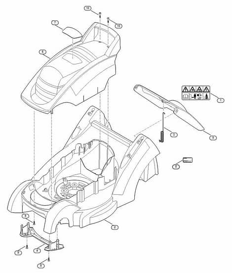 Genuine Stihl RME339 / B - Housing