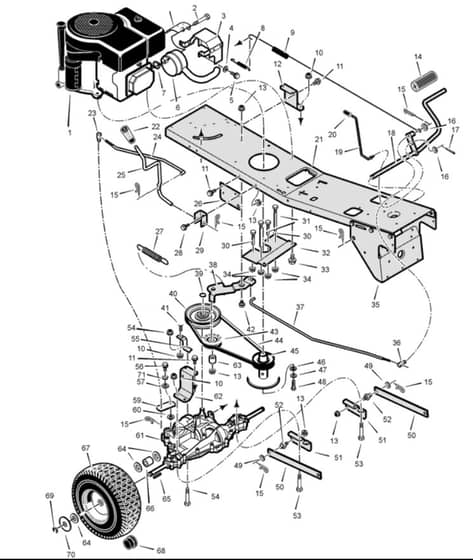 Hayter Heritage 10-30 - 133T (133T001001 - 133T099999) - Motion Drive