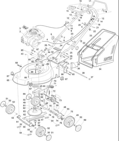 Hayter Motif 48 AD - 439H (316000106 - 316999999) - Mainframe