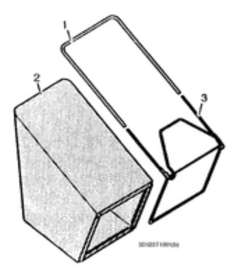 Hayter Double 3 AD - 533L (533L001001 - 533L002530) - Grassbag Assembly