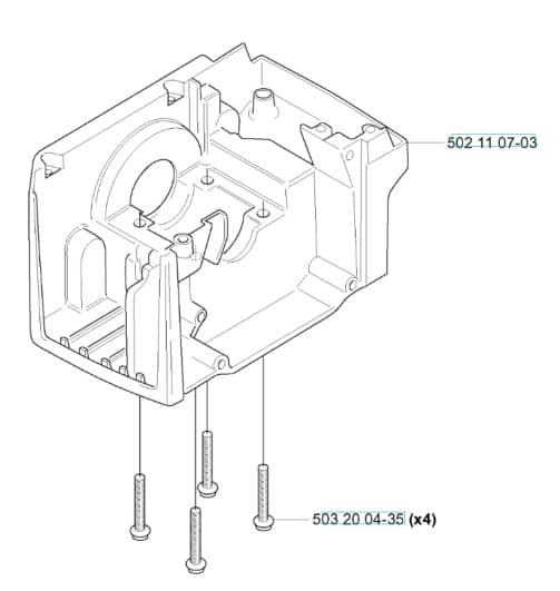 Husqvarna 240F - Crankcase