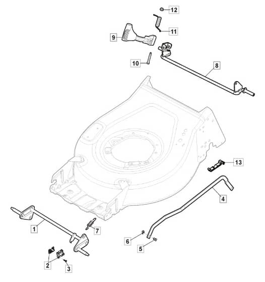 HP42 - 2019-2022 - 2L0431048/M19 - Mountfield Height Adjusting Diagram