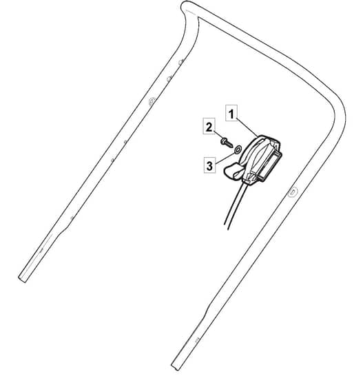 MTF 4820 HP - 2013-2014 - 299481023/MTF - Mountfield Rotary Mower Throttle Diagram
