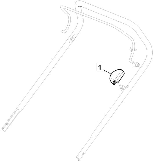 S420 HP - 2010 - 298196023/ADE - Mountfield Rotary Mower Handle Diagram