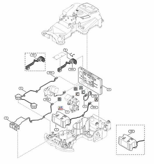 Genuine Stihl RMI422.0 / E - Electric equipment