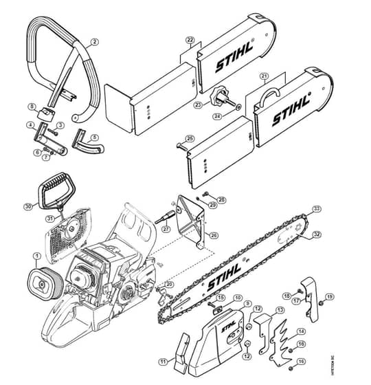 Stihl 046 Magnum R Conversion Kit Rescue Saw - Q-Group