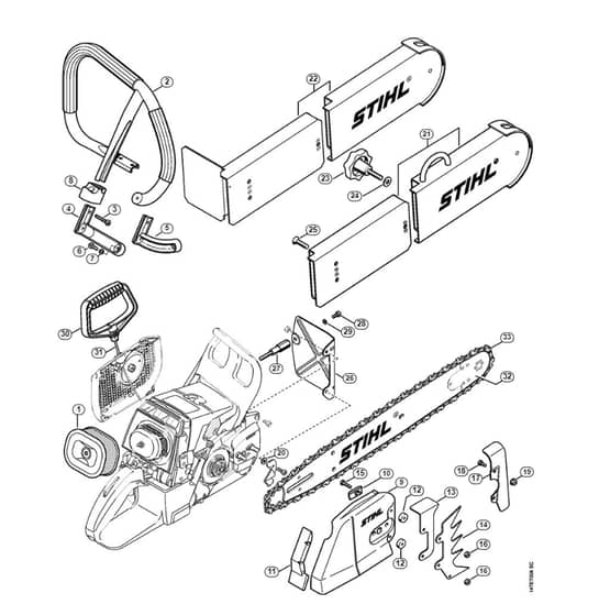 Stihl 046 W Conversion Kit Resuce Saw - Q-Group
