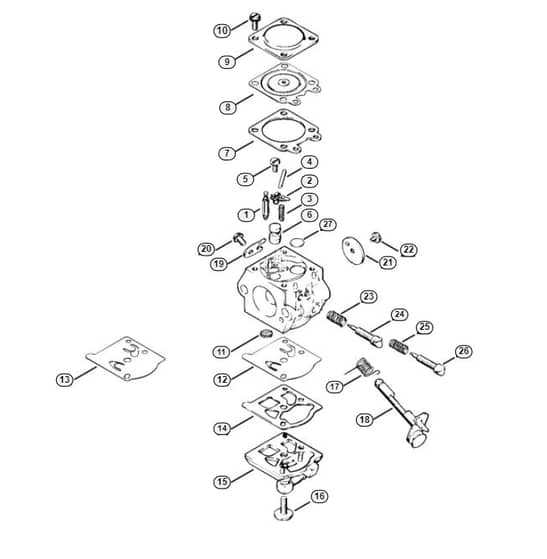 Stihl 028 Carburetor - E-Group