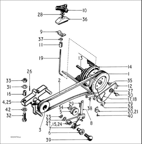 Hayter Hobby AD - 239 (239-001001 - 239-003700) - Drive Assembly - Hobby Autodrive01