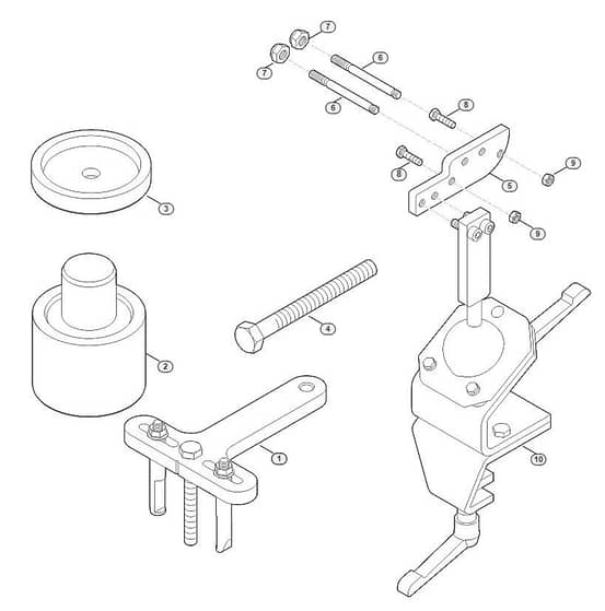 Genuine Stihl MH445.0 / I - Special tool