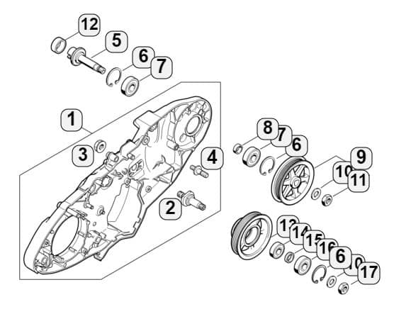 Genuine Stihl TS440 / K - Connector