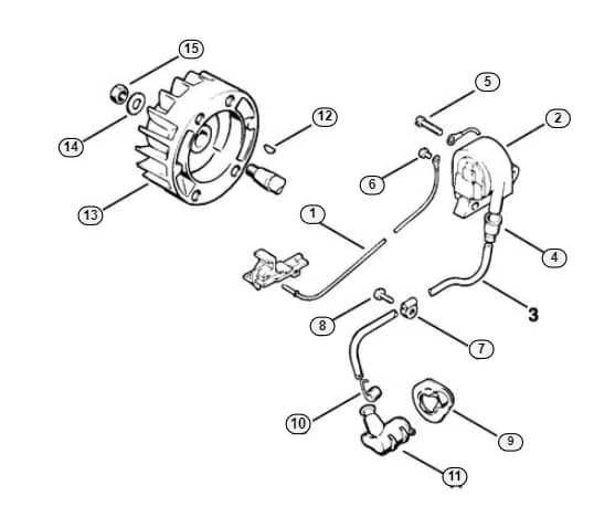 Stihl 010 Aveqz Ignition System - M-Group
