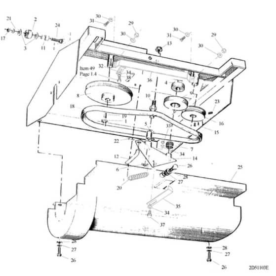 Hayter Condor Ratchet Drive - 511N (511N001022 - 511N099999) - Transmission