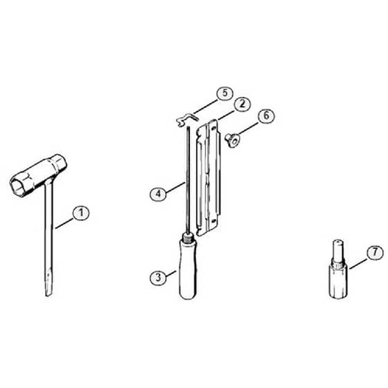 Genuine Stihl 015 AV / J - Tools, Extras