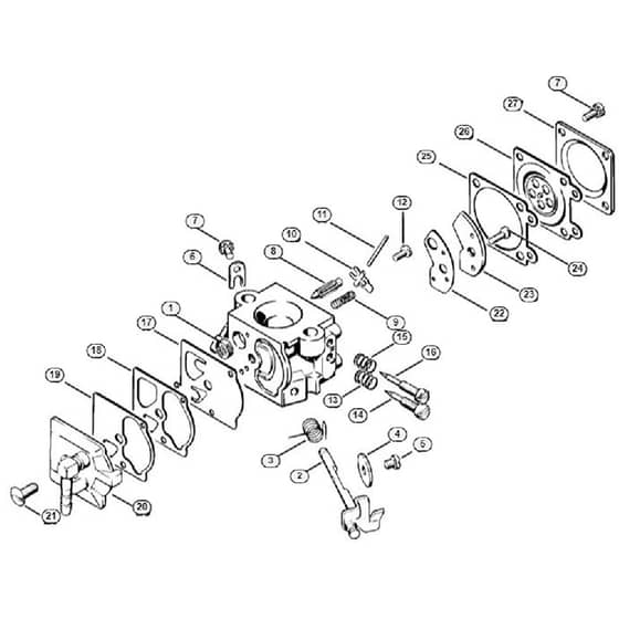 Genuine Stihl 031 / G - Carburetor Walbro