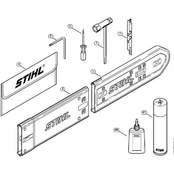Genuine Stihl 046 / P - Tools, Extras