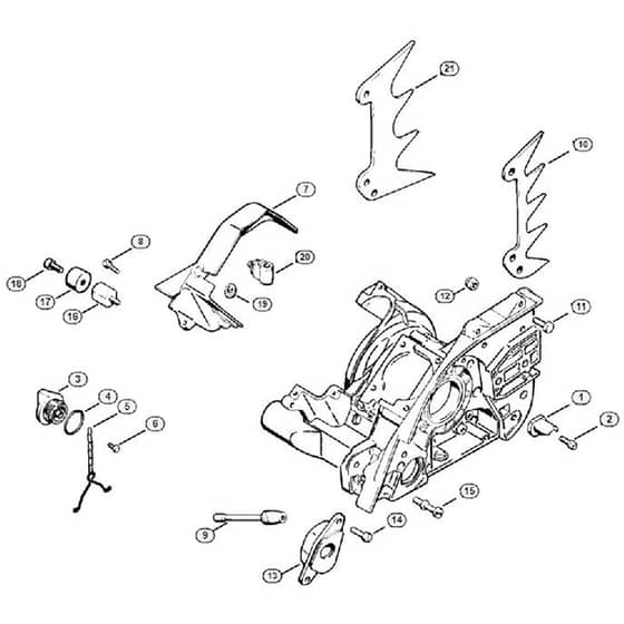 Genuine Stihl 056 M / B - Fan shroud
