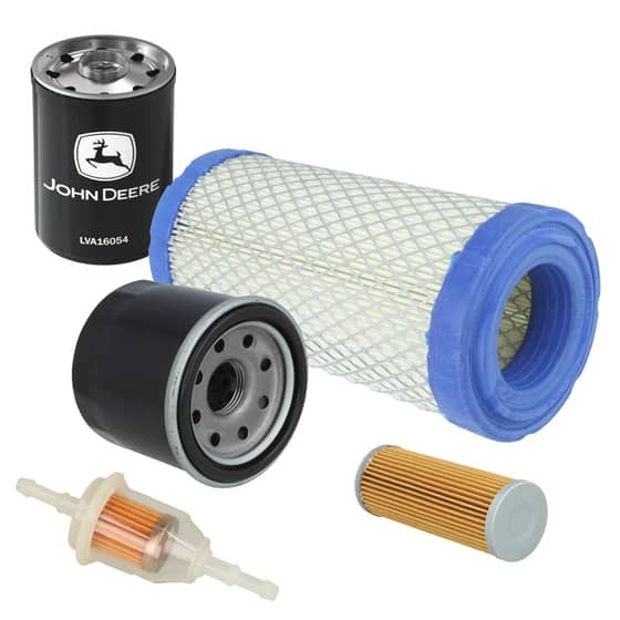 John Deere 1023E, 1026R Filter Kit - LVA21035 - See Note