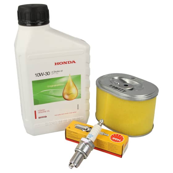 Genuine Honda GX140 - GX200 Service Kit & Oil (Oval) - See Note