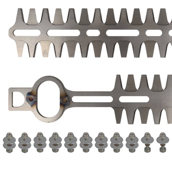 Genuine Stihl HL94 - 0 - 145° Hedgetrimmer Blades & Fixing Kit (24")