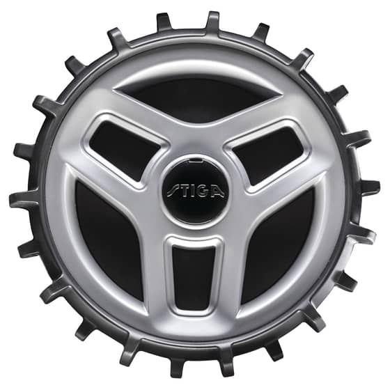 Genuine Stiga Autoclip 528S, 530SG, 550SG Rubber Wheel - 1126-9177-01