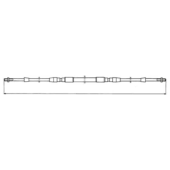 Genuine GGP Gear Shifter Cable I=896 - 1134-0280-00