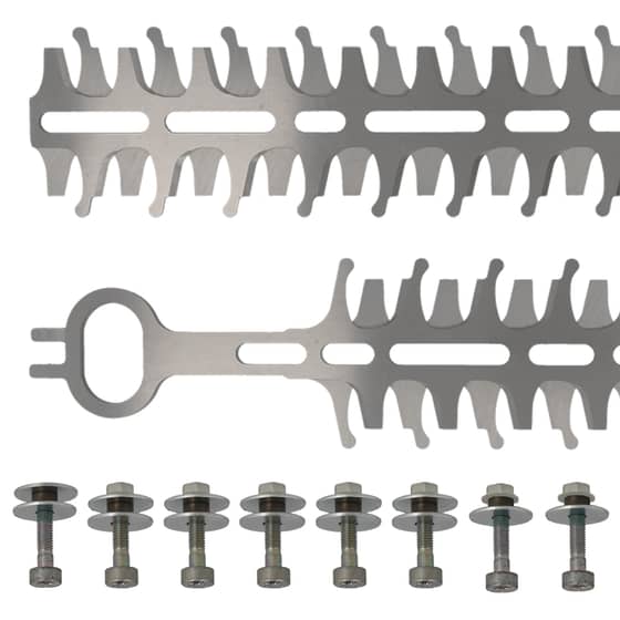 Stihl HS46 Hedgetrimmer Genuine Blades & Fixing Kit (22")