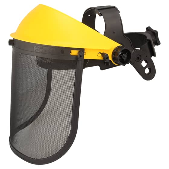 Face Mask Shield With Mesh Visor