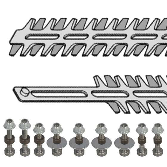 Stihl HS82T Hedgetrimmer Genuine Blades & Fixing Kit (30")