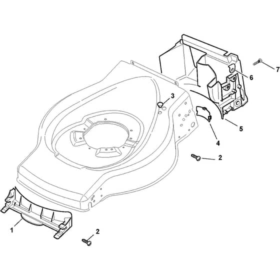 142 G - 2010-2013 - 299064141/FER - Castel Garden Rotary Mower Front Conveyor Assy Diagram