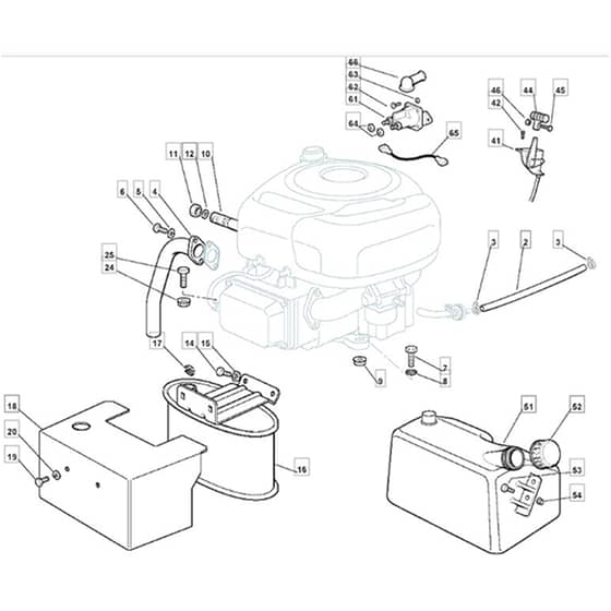 1440H - 2007 - 13-2675-11 - Mountfield Ride On Mower B&S Engine Diagram