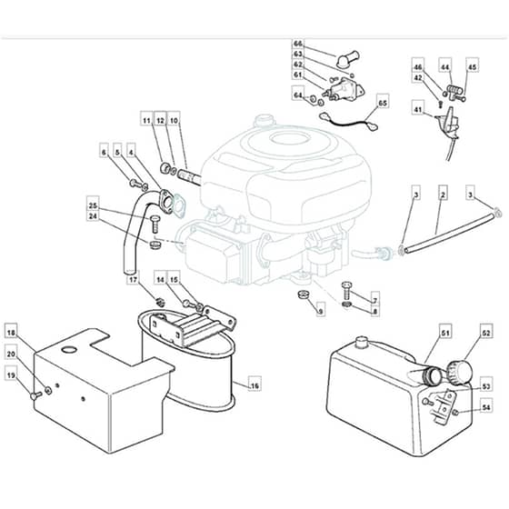 1440H - 2004-2005 - 299931333/MOE - Mountfield Ride On Mower B&S Engine Diagram