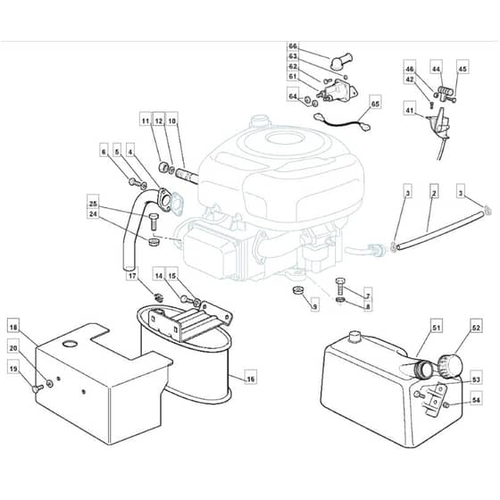 1440H - 2002-2005 - 299931333/MOU - Mountfield Ride On Mower B&S Engine Diagram