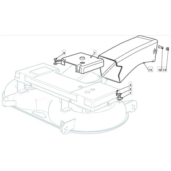 1440H - 2007 - 299931383/ME7 - Mountfield Ride On Mower Guards Diagram