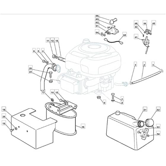 1440H - 2006 - 299931383/MO6 - Mountfield Ride On Mower B&S Engine Diagram
