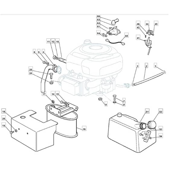 1440H - 2006 - 299931383/MOE - Mountfield Ride On Mower B&S Engine Diagram