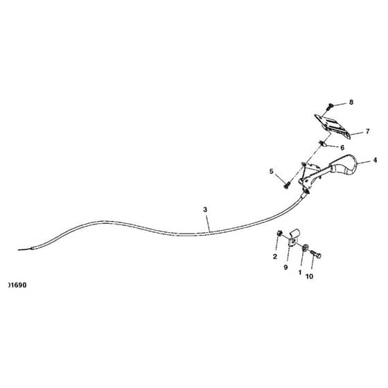 John Deere 1445 - PC10345 - Choke / - ST452199