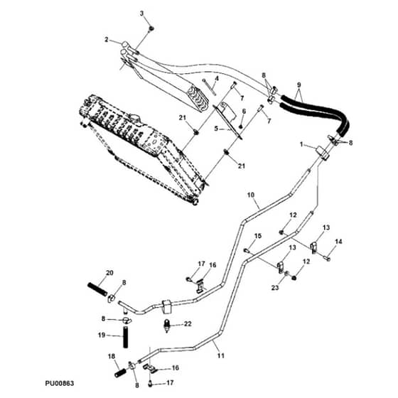 John Deere 1445 - PC10345 - Hydraulic Oil (040001 - ) - ST452287