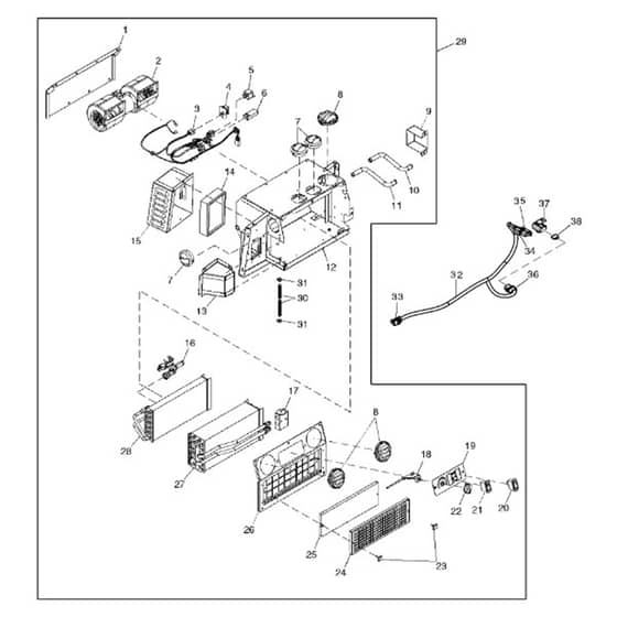 John Deere 1445 - PC10345 - Operator'S Station - ST452344