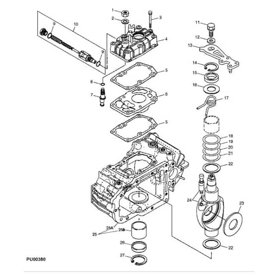 John Deere 1445 - PC10345 - Transaxle Control - ST807289