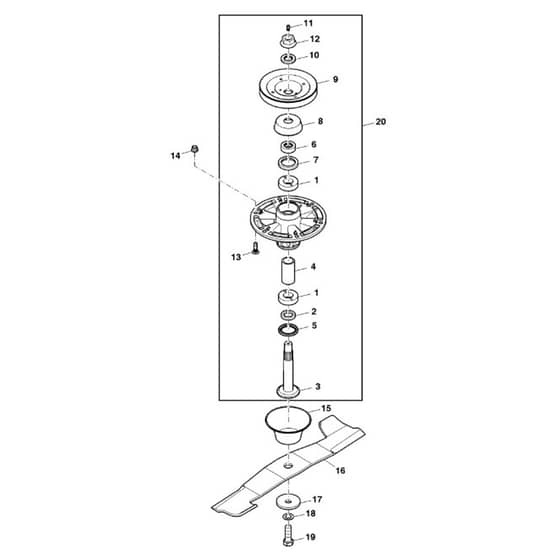 John Deere 1550 - PC12157 - Blade ( - 030000) - ST785880