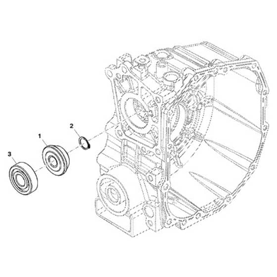 John Deere 1550 - PC12157 - Motor Gear - ST786827