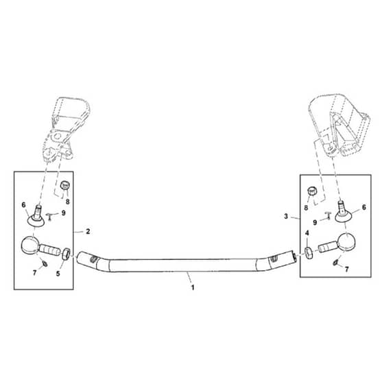 John Deere 1550 - PC12157 - Tie Rod - ST786890