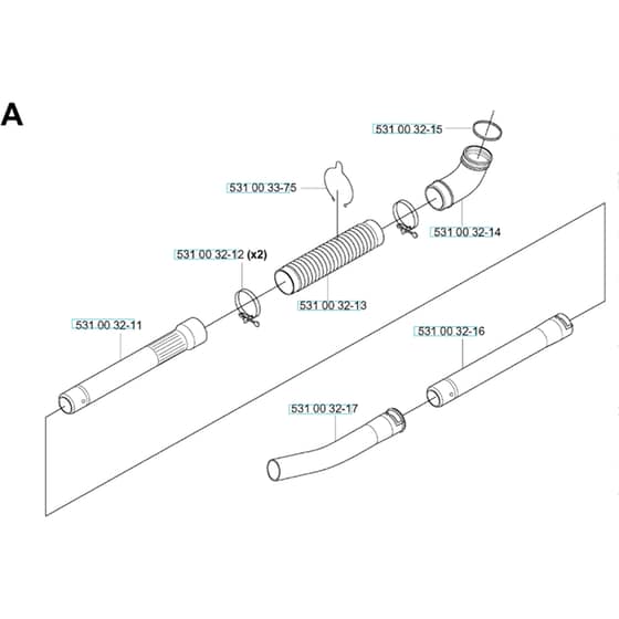 Husqvarna 155 BT - 20053300001-Current - US Tube