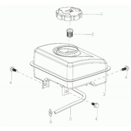 155 - Bertolini Tiller Tank Diagram