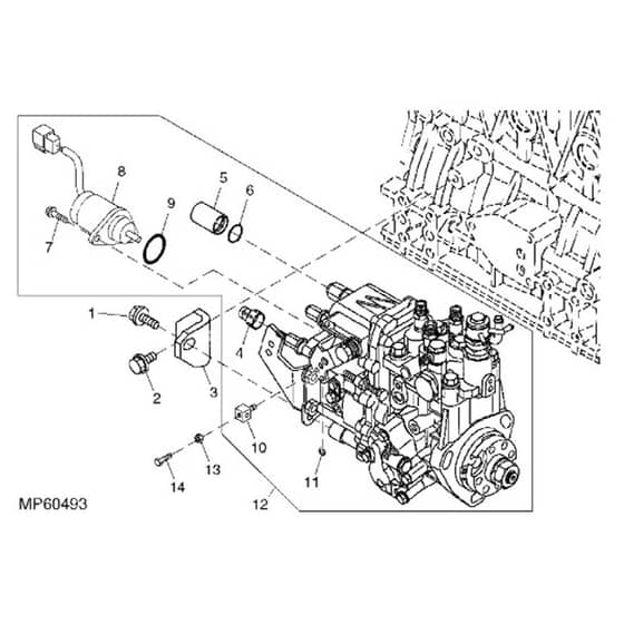 John Deere 1565 - PC10341 - Fuel Injection (030001 - ) - ST451981