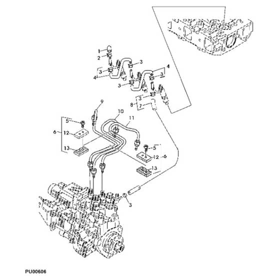 John Deere 1565 - PC10341 - Fuel Injection (070001 - ) - ST451986
