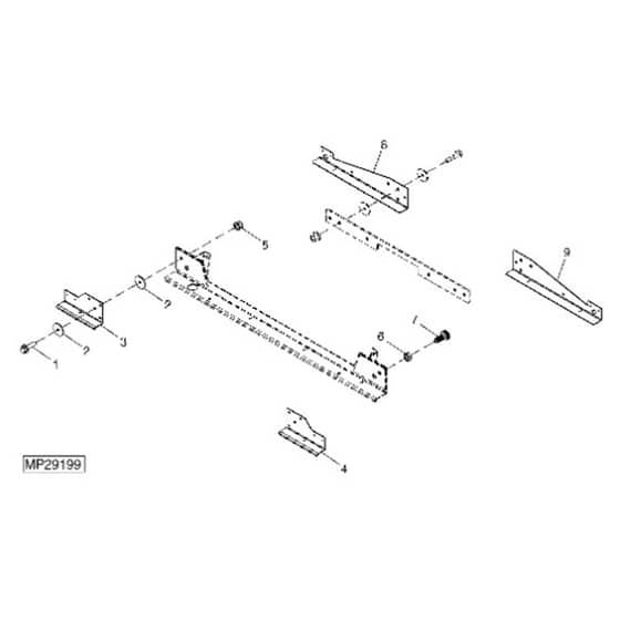 John Deere 1565 - PC10341 - Road Light - ST452024
